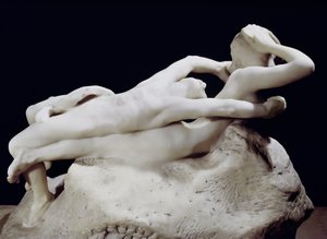 Escape Love，c.1887-1900（大理石）